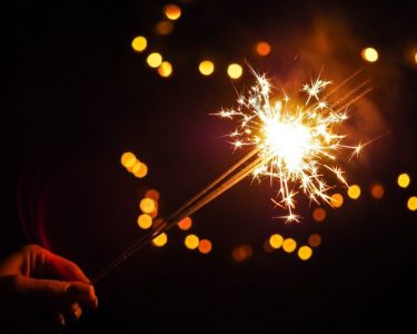 Nieuwjaarsreceptie vuurwerk